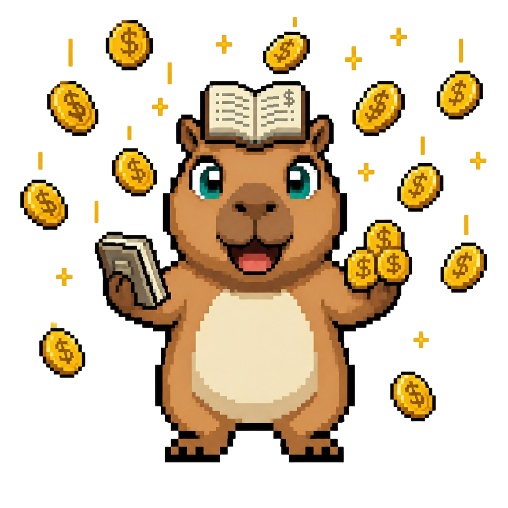 Otto the capybara — celebrating